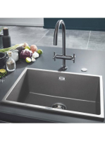 Grohe K700U Kompozit mosogatótálca 610x460 mm, gránit szürke
