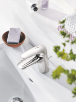 Grohe Wave egykaros mosdócsaptelep S-méret húzórudas leeresz