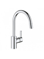Grohe Feel egykaros konyhai csaptelep kihúzható fejjel, elfo