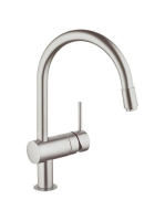 Grohe Minta mosogató csaptelep rozsdamentes acél hatású 3291