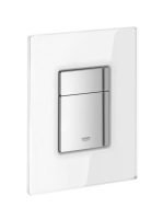 Grohe Skate Cosmopolitan króm/fehér nyomólap 38845LS0 - Fürd