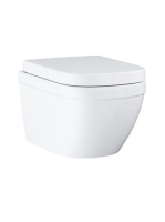 Grohe Euro Ceramic perem nélküli fali WC, Soft Clos