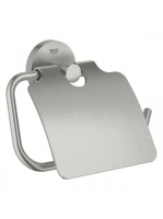 Grohe Essentials WC papír tartó, rozsdamentes acél hatású 40