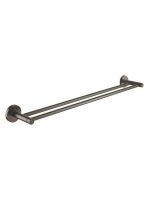 Grohe Essentials dupla fali törölközőtartó, szálcsiszolt gra