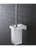 Grohe Selection Cube WC kefe szett, króm 40857000 - Fürdőszo