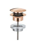 Grohe Click-Clack leeresztőszelep túlfolyós mosdókhoz, rose