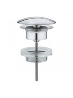 Grohe leeresztőszelep túlfolyó nélküli mosdóhoz, króm 658080