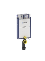 Geberit Omega WC szerelőelem fali WC részére, Omega öblítőta