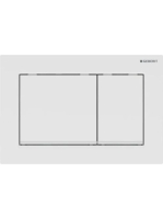 Geberit Omega30 működtetőlap 2 mennyiséges öblítéshez, fehér