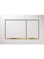 Geberit Omega30 nyomólap fehér/aranyozott 115080kk1 (115.080