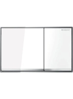 Geberit Omega60 működtetőlap 2 mennyiséges öblítéshez, fehér