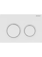 Geberit Omega20 működtetőlap, 2 mennyiséges öblítéshez, matt