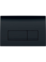 Geberit Delta50 nyomólap, fényes fekete 115.119.DW.1 (115119