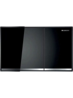 Geberit Sigma60 működtetőlap, 2 mennyiséges öblítéshez, fals