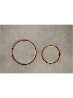 Geberit Sigma21 működtetőlap, 2 mennyiséges öblítéshez, vörö