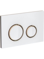 Geberit Sigma21 működtetőlap, 2 mennyiséges öblítéshez, fehé