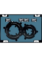 Geberit Sigma21 működtetőlap, 2 mennyiséges öblítéshez, ügyf