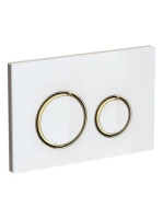 Geberit Sigma21 működtetőlap, 2 mennyiséges öblítéshez, fehé