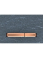 Geberit Sigma50 működtetőlap, 2 mennyiséges öblítéshez, vörö