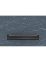 Geberit Sigma50 működtetőlap, 2 mennyiséges öblítéshez, feke