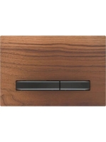 Geberit Sigma50 működtetőlap, 2 mennyiséges öblítéshez, feke