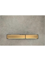 Geberit Sigma50 működtetőlap, 2 mennyiséges öblítéshez, sárg