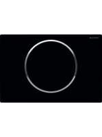 Geberit Sigma10 nyomólap fekete/fényes króm/fekete 115758km5