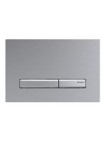 Geberit Sigma50 működtetőlap,2 mennyiséges öblítés, easy-to-