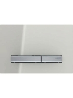 Geberit Sigma50 működtetőlap, 2 mennyiséges öblítéshez, króm