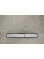 Geberit Sigma50 működtetőlap, 2 mennyiséges öblítéshez, króm