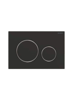 Geberit Sigma20 nyomólap, 2 mennyiséges öblítéshez, matt fek