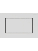 Geberit Sigma30 működtetőlap, 2 mennyiséges öblítéshez, matt