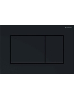 Geberit Sigma30 működtetőlap, 2 mennyiséges öblítéshez, feke