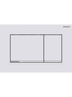 Geberit Sigma30 működtetőlap, 2 mennyiséges öblítéshez, matt