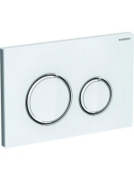 Geberit Sigma21 működtetőlap, 2 mennyiséges öblítéshez, fehé