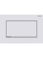 Geberit Sigma30 nyomólap easy-to-clean bevonattal, matt fehé