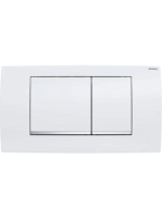 Geberit Twinline30 működtetőlap, 2 mennyiséges öblítéshez, f