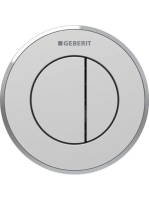 Geberit 10 típusú vezérlőgomb 2 mennyiséges öblítés EasyClea