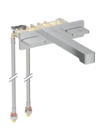 Geberit ONE két fogantyús fali mosdócsaptelep, Geberit ONE s