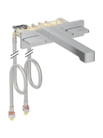 Geberit ONE két fogantyús fali mosdócsaptelep 18 cm, falsík