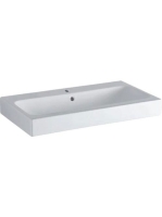 Geberit iCon pultra ültethető mosdó 75x48,5 cm, csaplyukkal