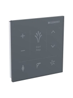 Fali kezelőpanel Geberit AquaClean számára, fekete üveg 147.