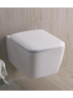 Geberit iCon Square Rimfree fali WC csésze 201950000 - Fürdő