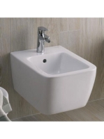 Geberit iCon Square fali bidé, zárt forma, 54 cm, 231910000