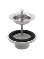 Geberit lefolyószelep mosdóhoz, polírozott rozsdamentes acél