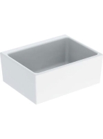 Geberit Publica univerzális öblítőmedence 70x50 cm, túlfolyó