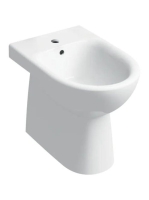 Geberit Selnova falhoz illeszthető álló bidé 35x53 cm rejtet