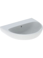 Geberit Selnova mosdó 60x48 cm, csaplyuk nélkül, túlfolyóval