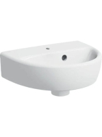 Geberit Selnova kézmosó aszimmetrikus túlfolyóval és csaplyu