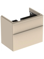 Geberit Smyle Square alsó szekrény mosdóhoz fiókkal 73,4x47